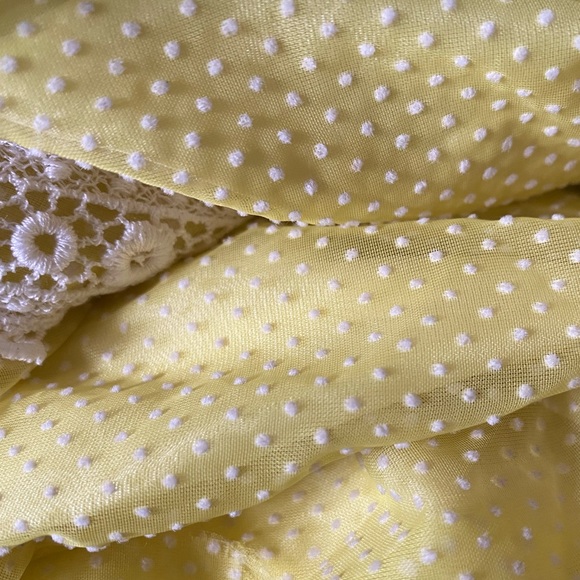 Vintage Handmade, womens Halloween Easter Summer dress, Yellow, size S - Picture 9 of 10